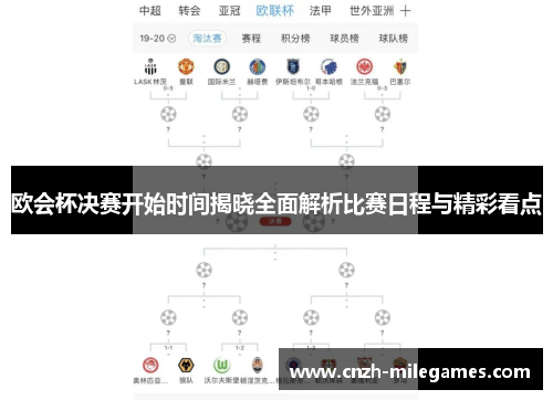 欧会杯决赛开始时间揭晓全面解析比赛日程与精彩看点 欧会杯决赛开始时间揭晓全面解析比赛日程与精彩看点